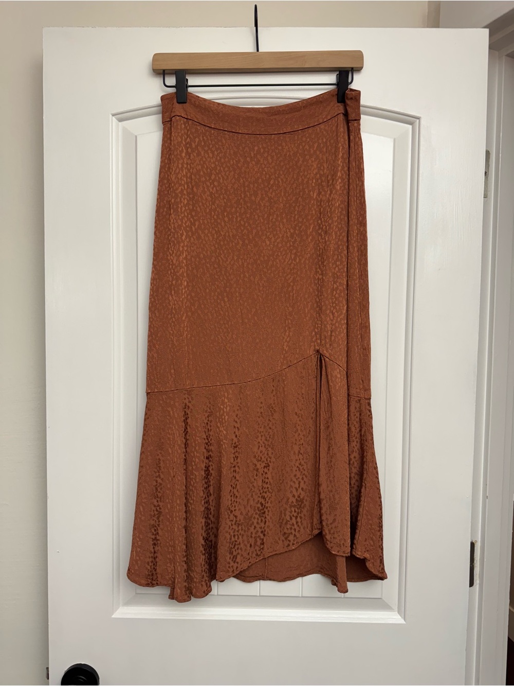Madewell Size 6 orange skirt